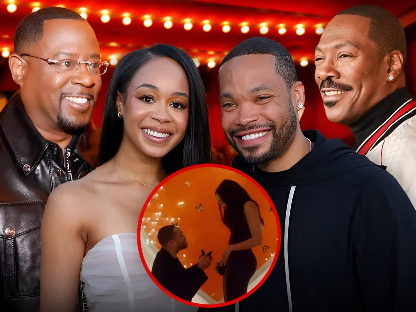Martin Lawrence, Eddie Murphy Actors, Friends, In-laws!!! ... Eddie's Son, Martin's Daughter Gettin' Hitched